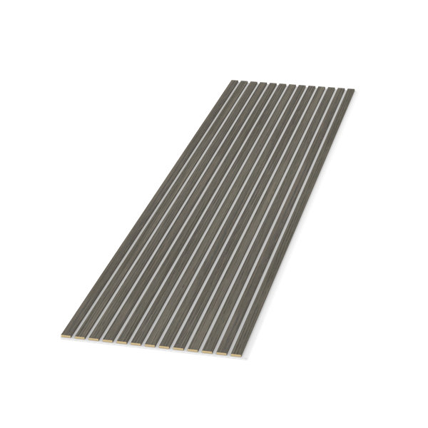 eJoy 94" X 24" Decorative Soundproof Panels 3D Slat Wood, Acoustic